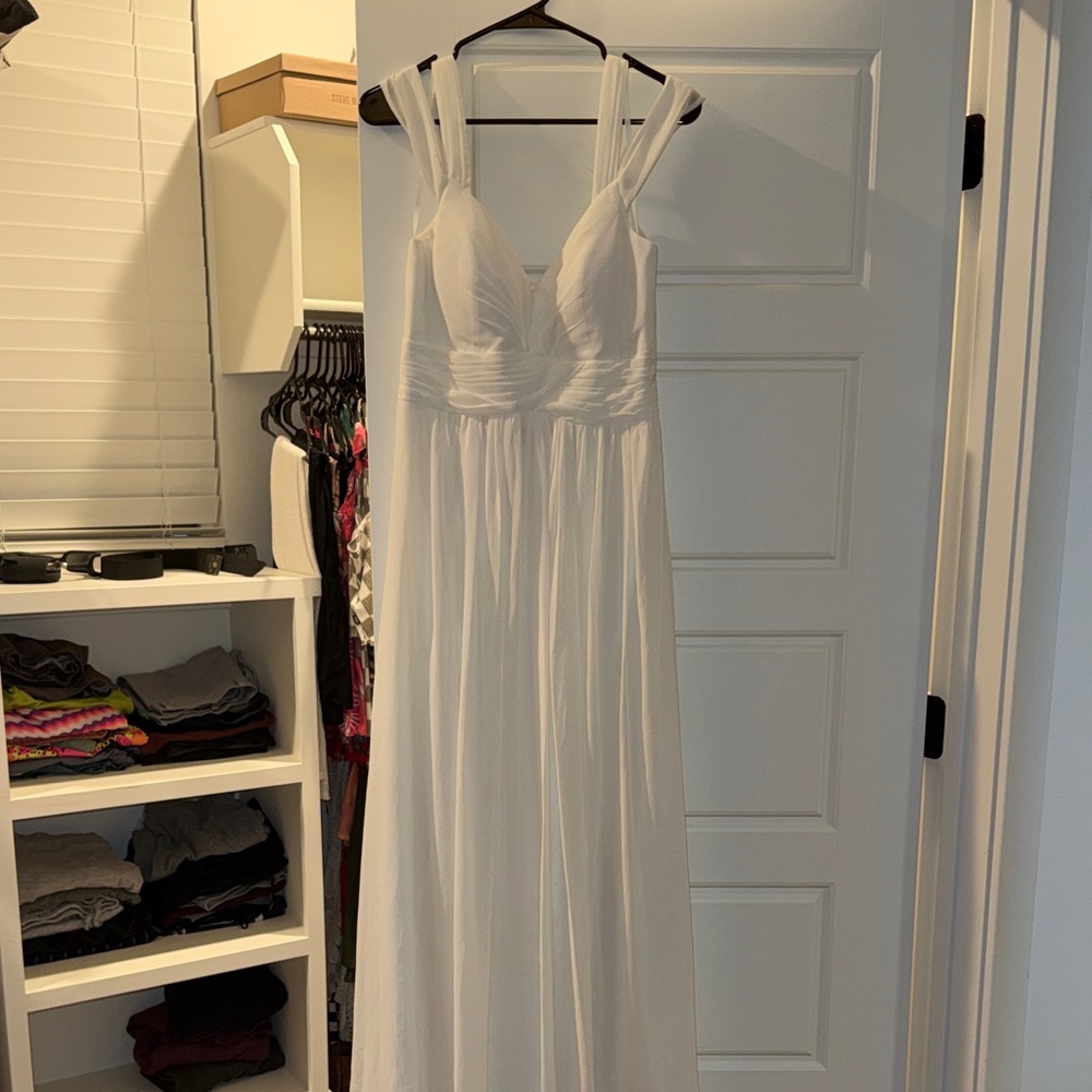 Lulu's White Wedding Dress